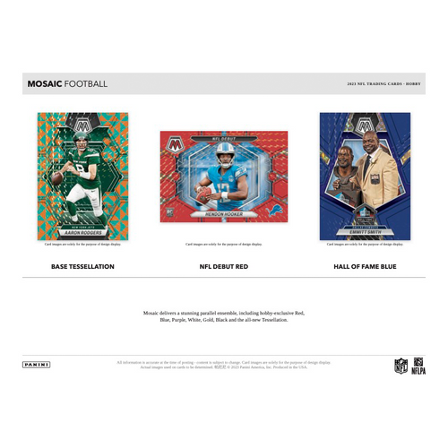 2023 Panini Mosaic Football Hobby Box