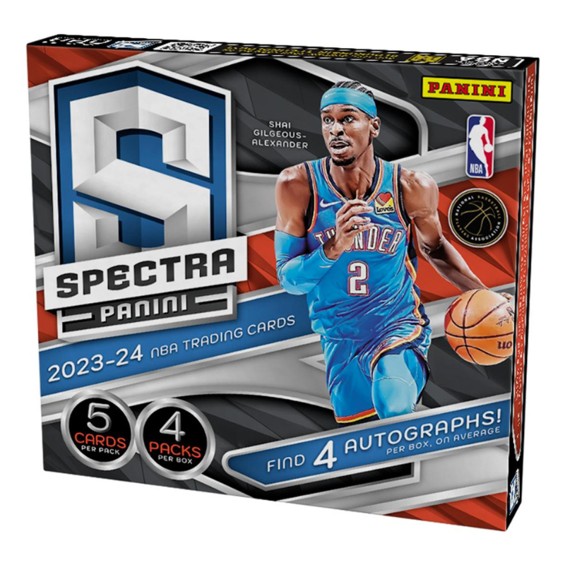 2023/24 Panini Spectra Basketball Hobby 8 Box Case