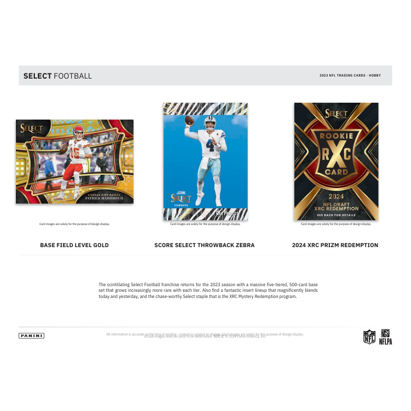 2023 Panini Select Football Hobby Box