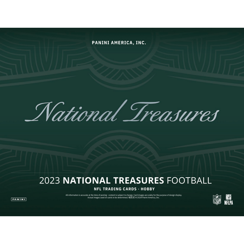 2023 Panini National Treasures Football Hobby Box