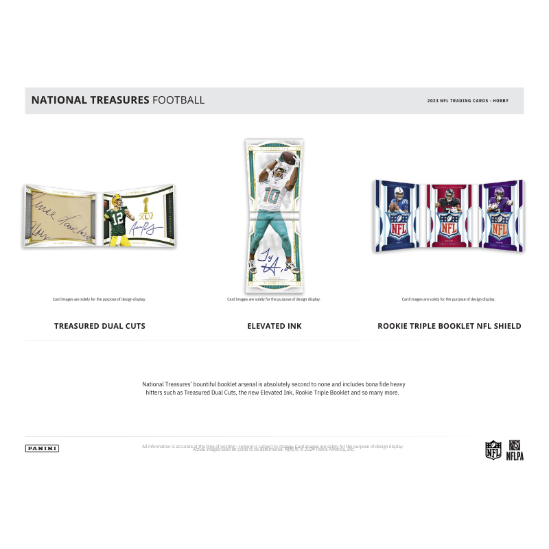 2023 Panini National Treasures Football Hobby 4 Box Case