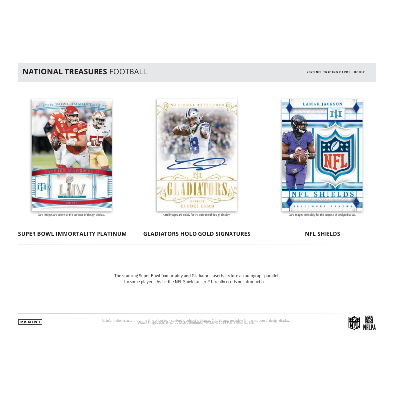 2023 Panini National Treasures Football Hobby Box