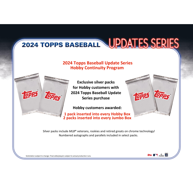 2024 Topps Update Series Baseball Jumbo Box