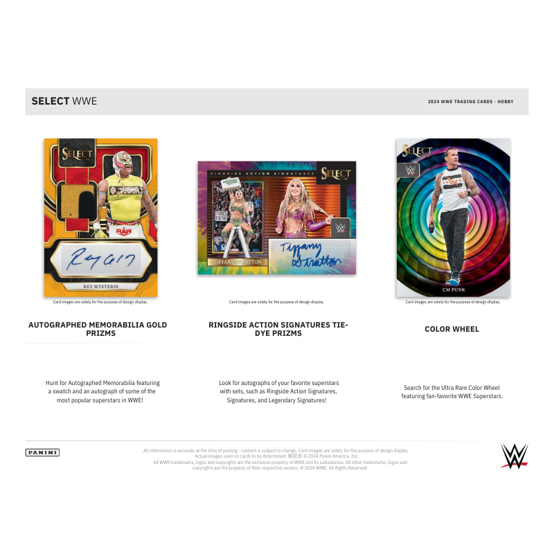 2024 Panini Select WWE Hobby Box