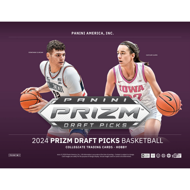 2024/25 Panini Prizm Draft Picks Collegiate Basketball Hobby Box