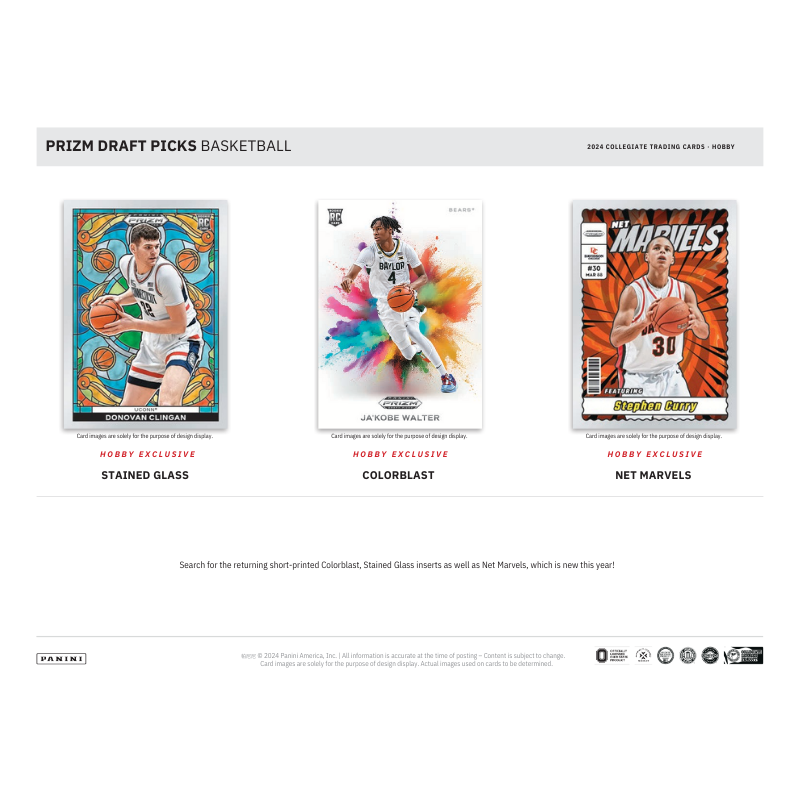 2024/25 Panini Prizm Draft Picks Collegiate Basketball Hobby 16 Box Case