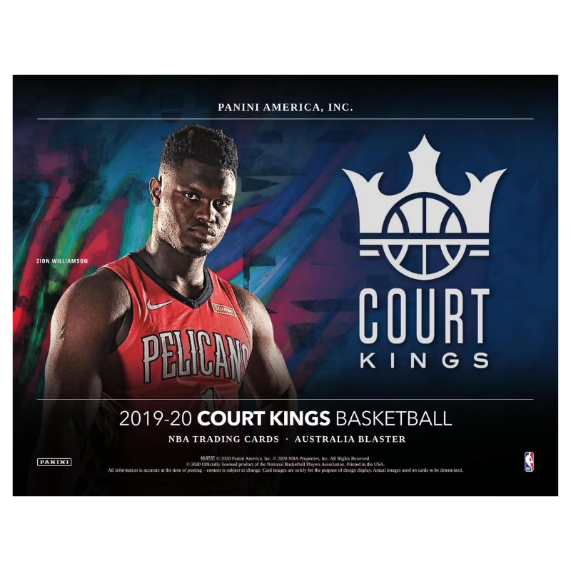 2019/20 Panini Court Kings Basketball International Blaster Box
