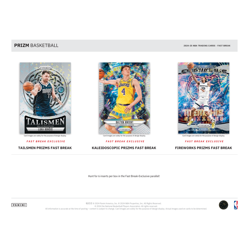 2024/25 Panini Prizm Basketball Fast Break Box