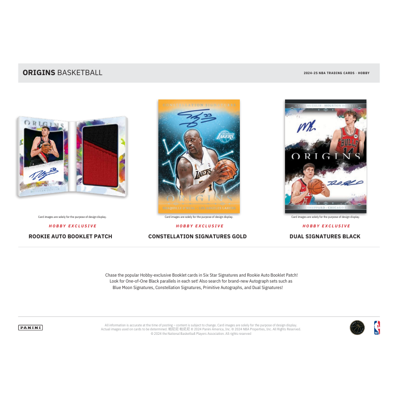 2024/25 Panini Origins Basketball Hobby Box