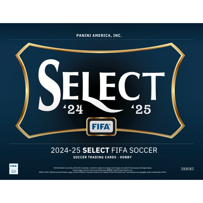 2024/25 Panini Select FIFA Soccer Hobby Box