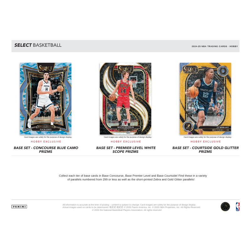 2024/25 Panini Select Basketball Hobby Box