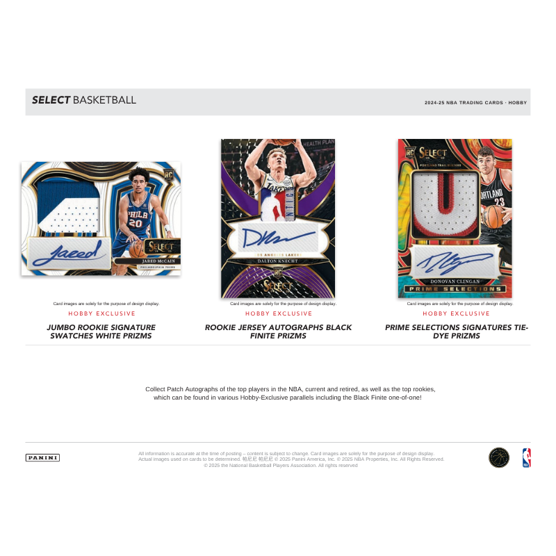 2024/25 Panini Select Basketball Hobby Box