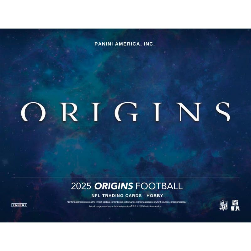 2025 Panini Origins Football Hobby 16 Box Case
