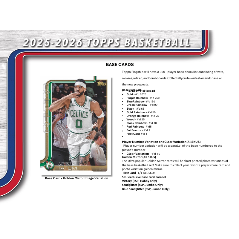 2025/26 Topps Basketball Jumbo Box