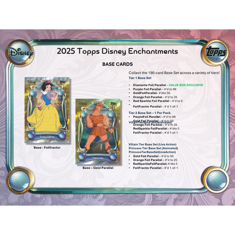 2025 Topps Disney Wonder Hobby Box