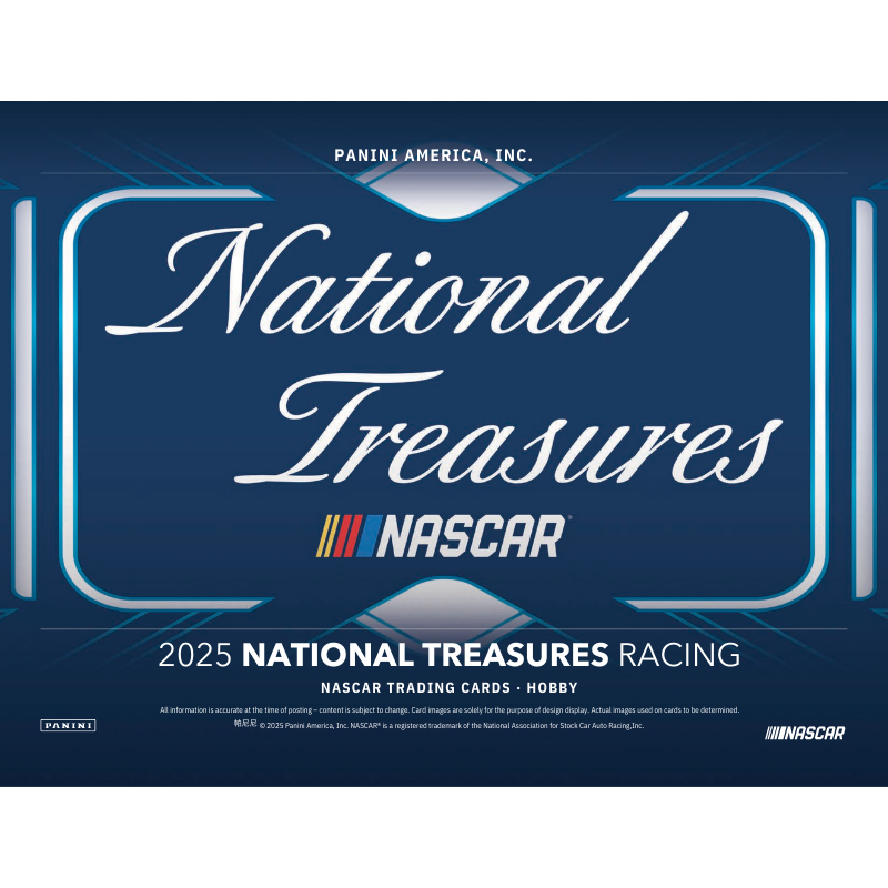 2025 Panini National Treasures Racing Hobby Box