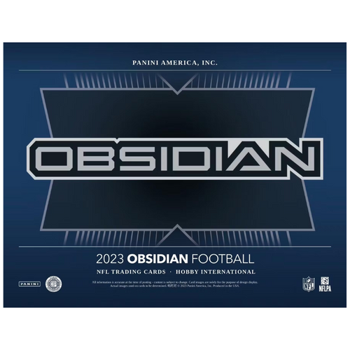 2023 Panini Obsidian Football Hobby International Box