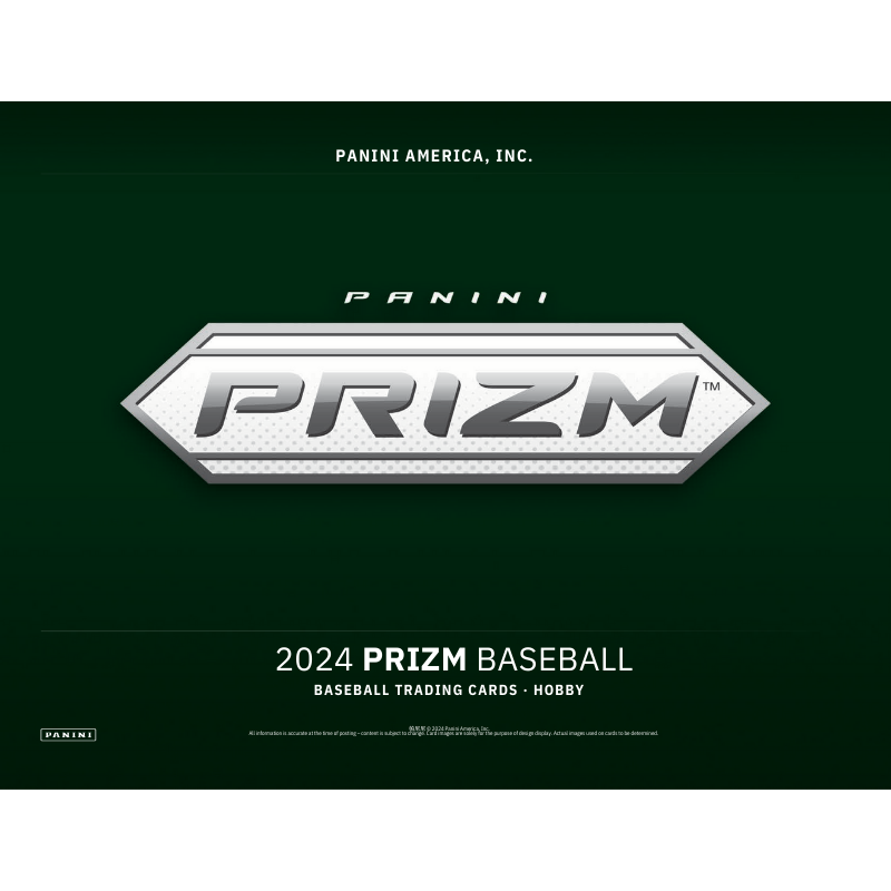 2024 Panini Prizm Baseball Hobby 12 Box Case
