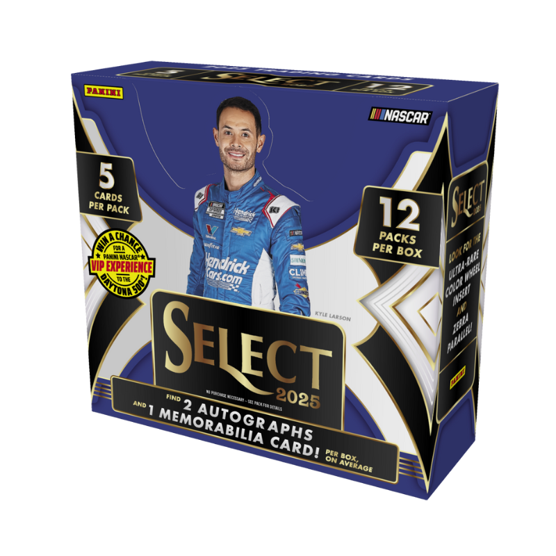 2025 Panini Select Racing Hobby 12 Box Case