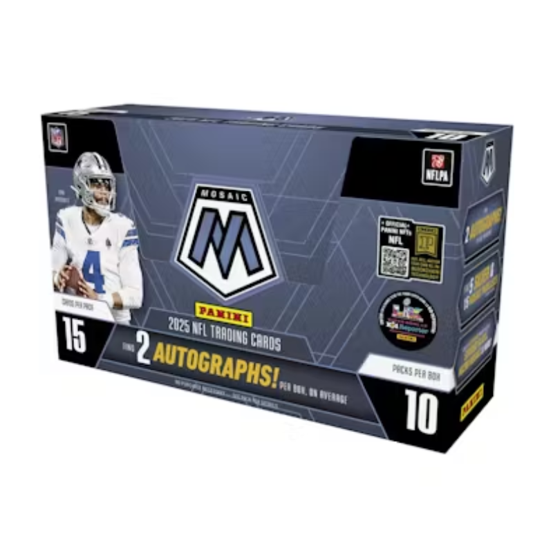 2025 Panini Mosaic Football Hobby 12 Box Case