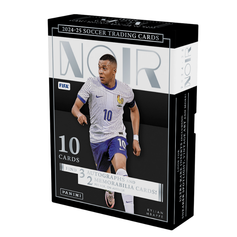 2024/25 Panini Noir Soccer Hobby 3 Box Case