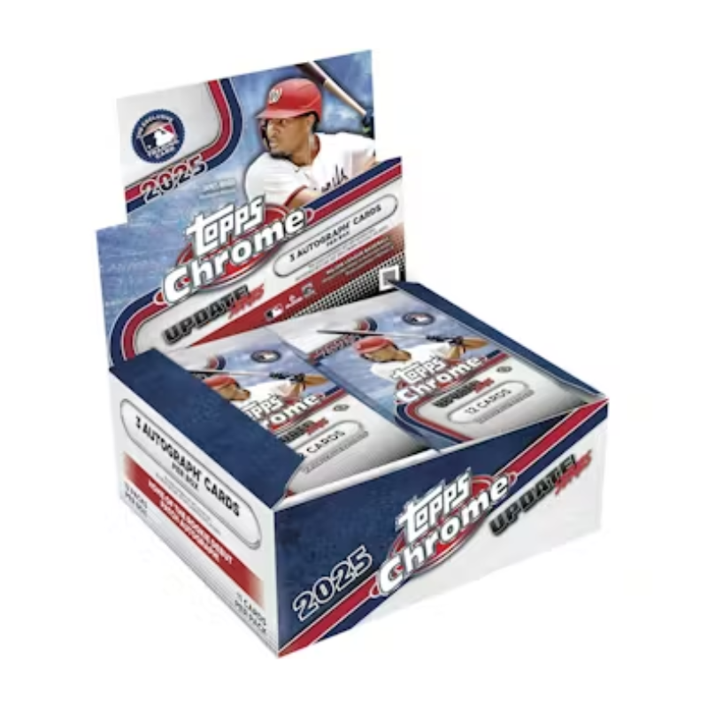 2025 Topps Chrome Update Baseball Jumbo Box